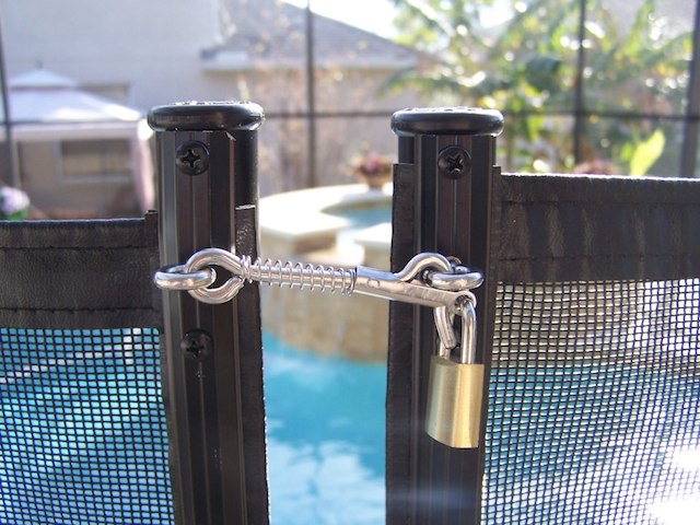 Lockable Stainless Steel Fence Hook